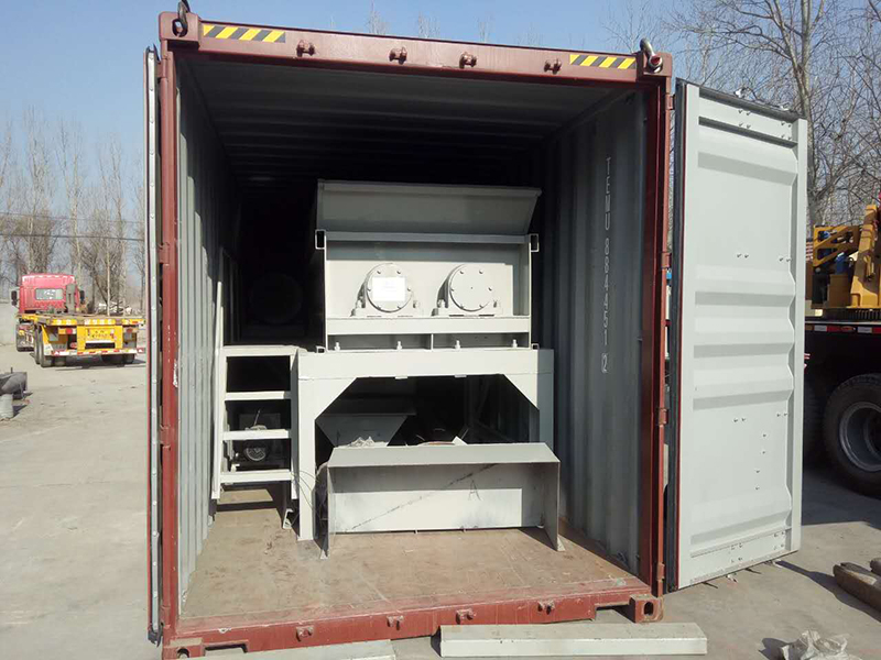 WDJ300穩(wěn)定土拌合站出口俄羅斯